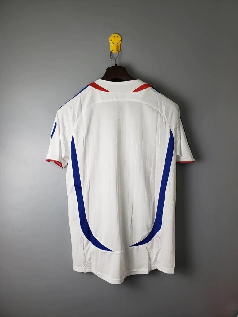 Camisa França II 2006 Adidas - Branca - Retrô