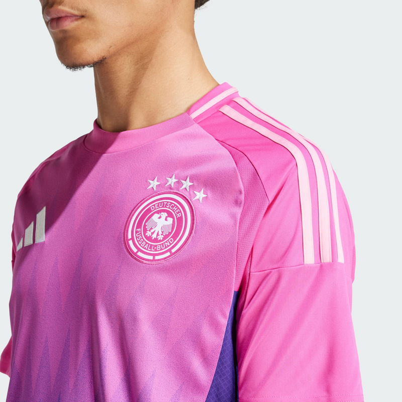 Camisa Alemanha Away 24/26 - Torcedor Adidas Masculino - Rosa