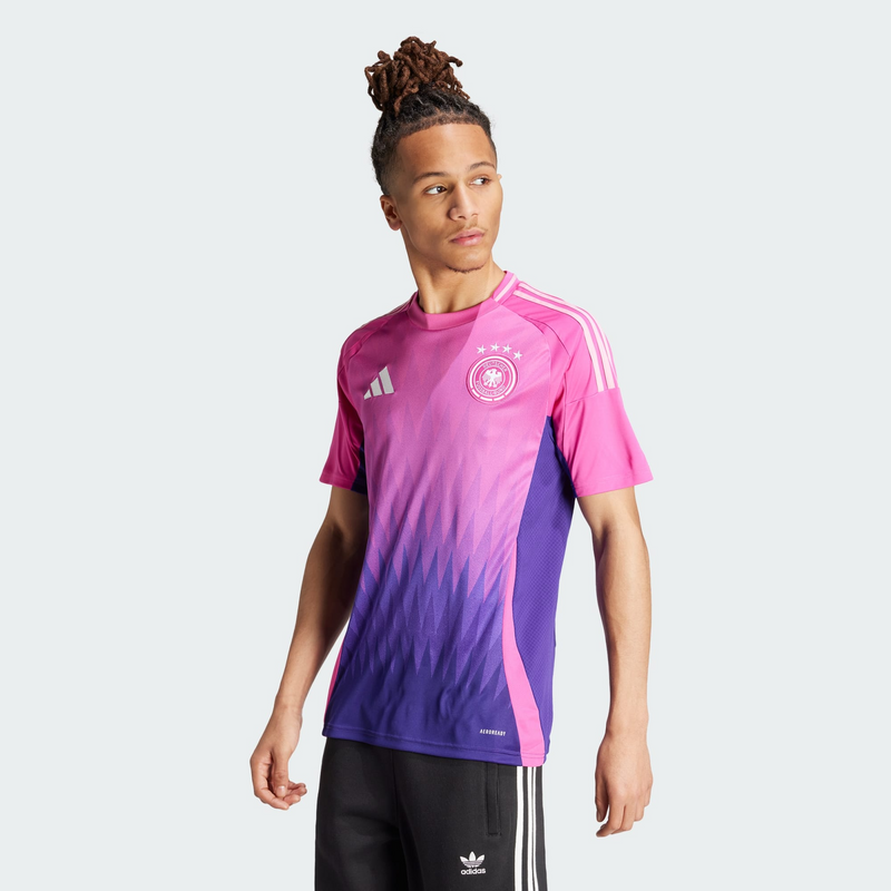 Camisa Alemanha Away 24/26 - Torcedor Adidas Masculino - Rosa