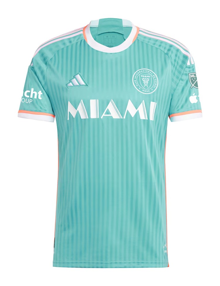 Camisa Inter Miami III 24/25 - Torcedor Adidas Masculina - Azul Petróleo