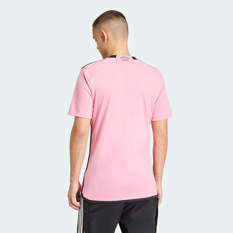 Camisa Inter Miami I 24/25 - Torcedor Adidas Masculina - Rosa