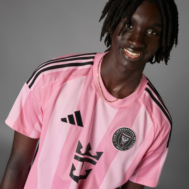Camisa Inter Miami Home 25/26 - Torcedor Adidas Masculino - Rosa