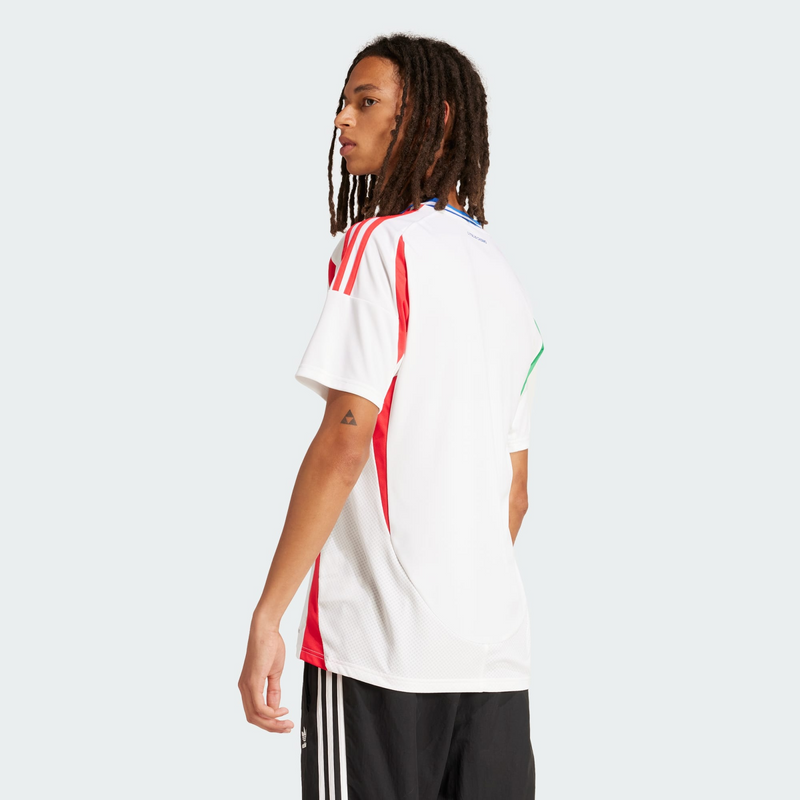 Camisa Itália Away 24/26 - Torcedor Adidas Masculino - Branco