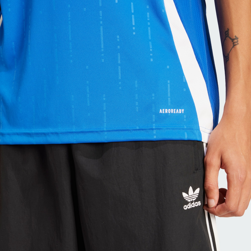 Camisa Itália Home 24/26 - Torcedor Adidas Masculino - Azul
