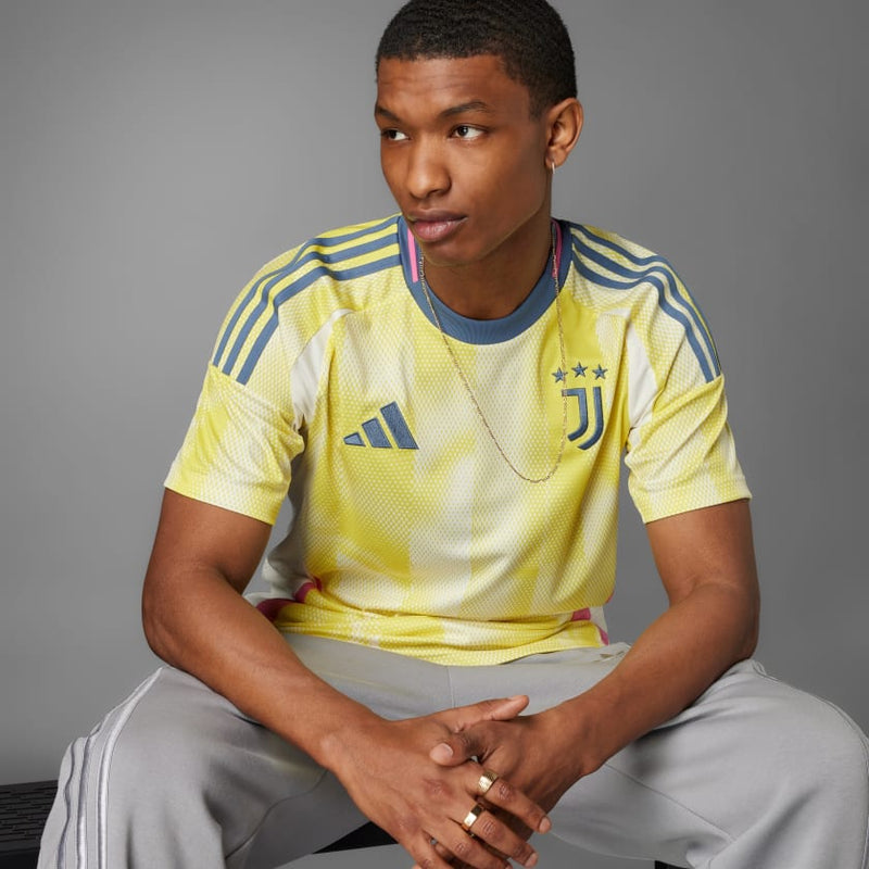 Camisa Juventus Away 24/25 - Torcedor Adidas Masculino - Amarelo