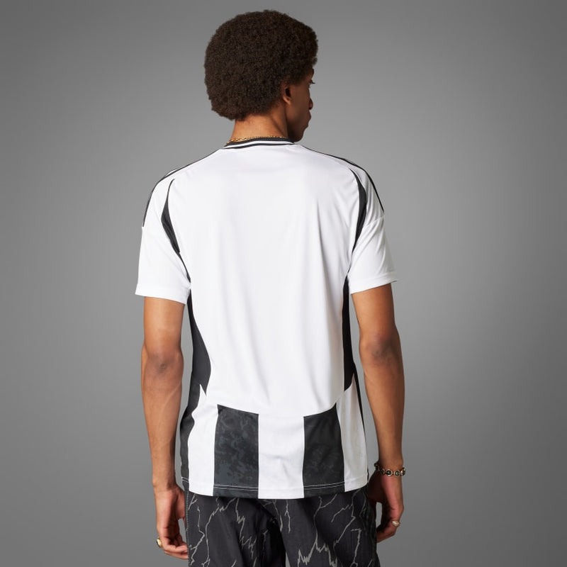 Camisa Juventus Home 24/25 - Torcedor Adidas Masculino - Branco e Preto