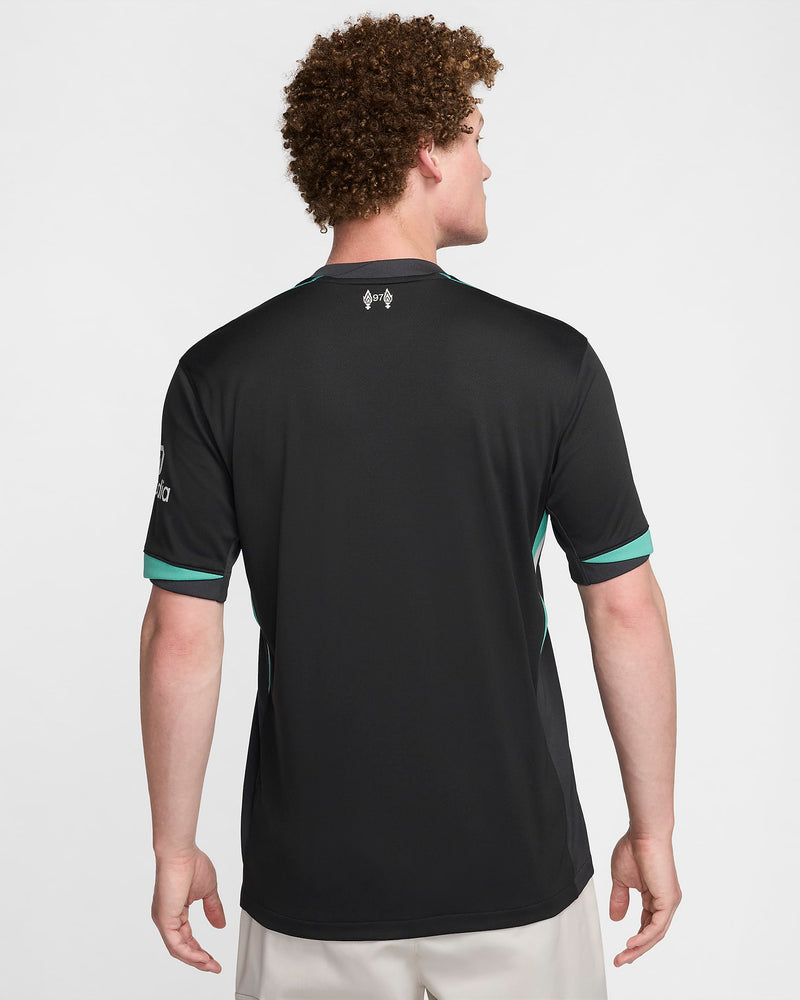 Camisa Liverpool Third 24/25 - Torcedor Nike Masculino - Preto
