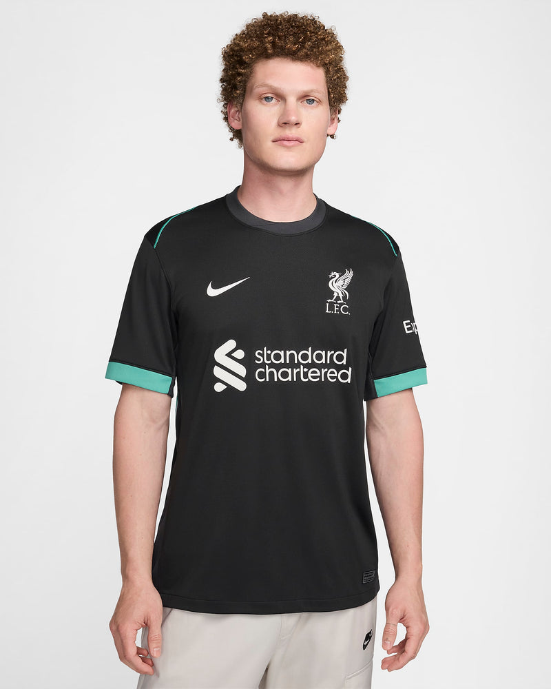 Camisa Liverpool Third 24/25 - Torcedor Nike Masculino - Preto