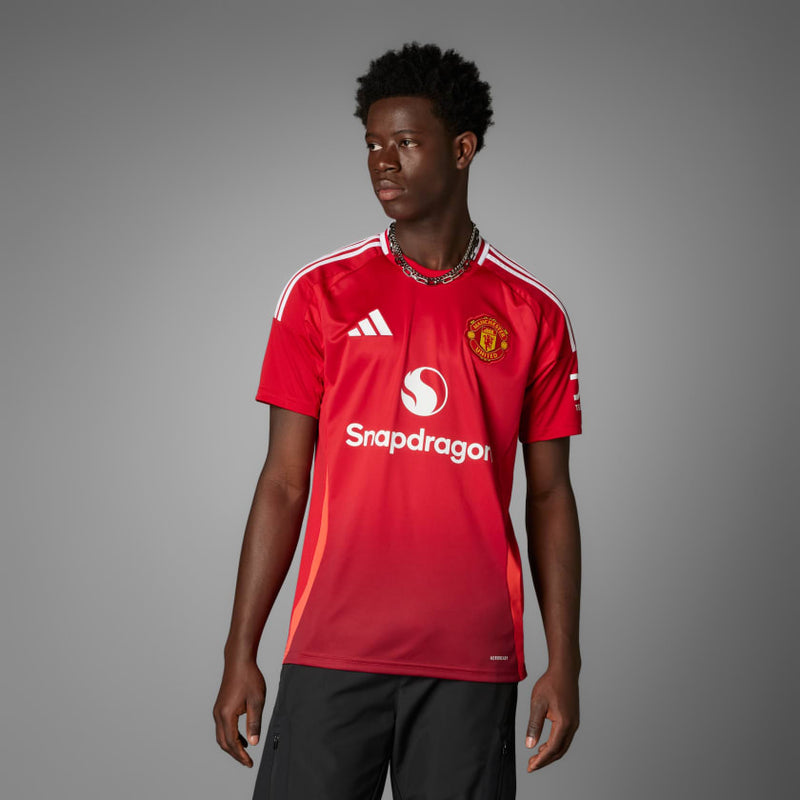 Camisa Manchester United Home 24/25 - Torcedor Adidas Masculino - Vermelho