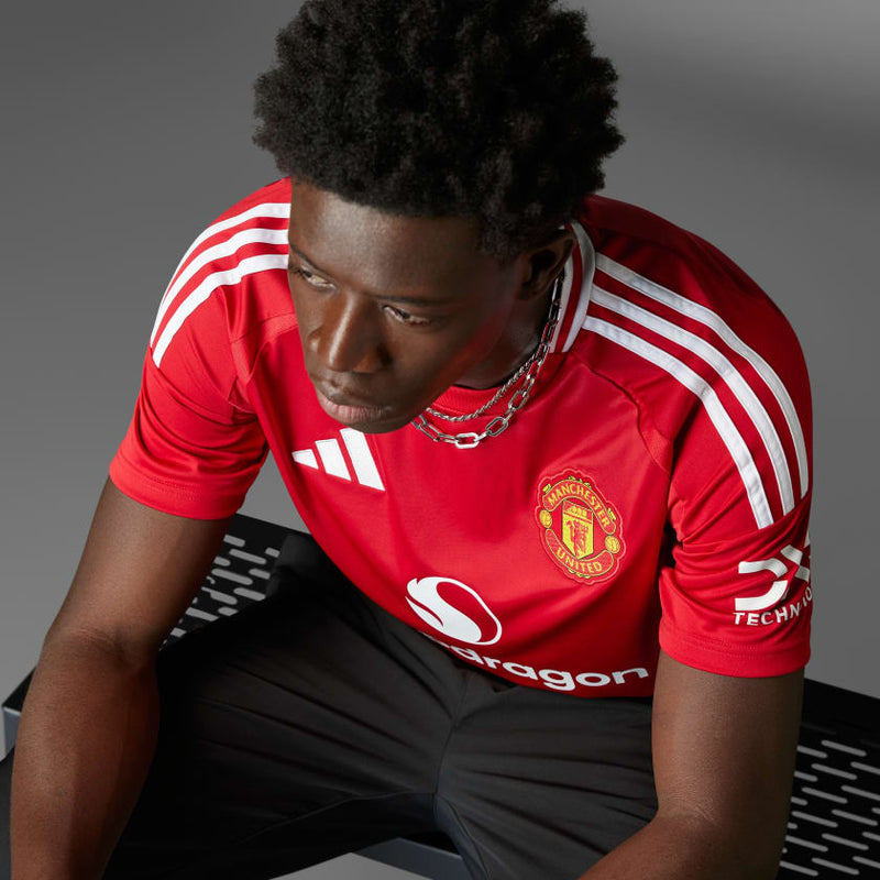 Camisa Manchester United Home 24/25 - Torcedor Adidas Masculino - Vermelho