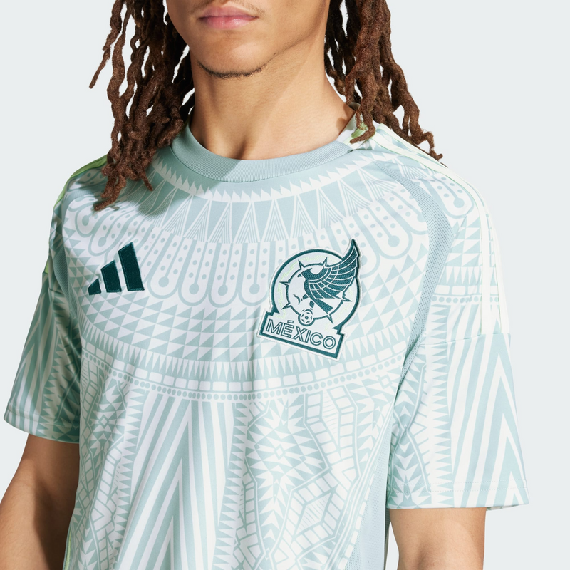 Camisa México Away 24/26 - Torcedor Adidas Masculino - Azul