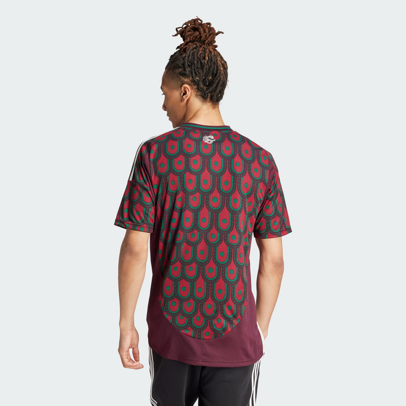 Camisa México Home 24/26 - Torcedor Adidas Masculino - Vermelho e Verde