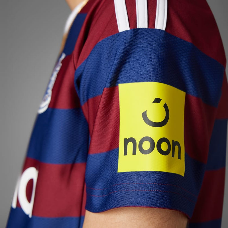 Camisa Newcastle Away 24/25 - Torcedor Adidas Masculino - Vermelho e Azul