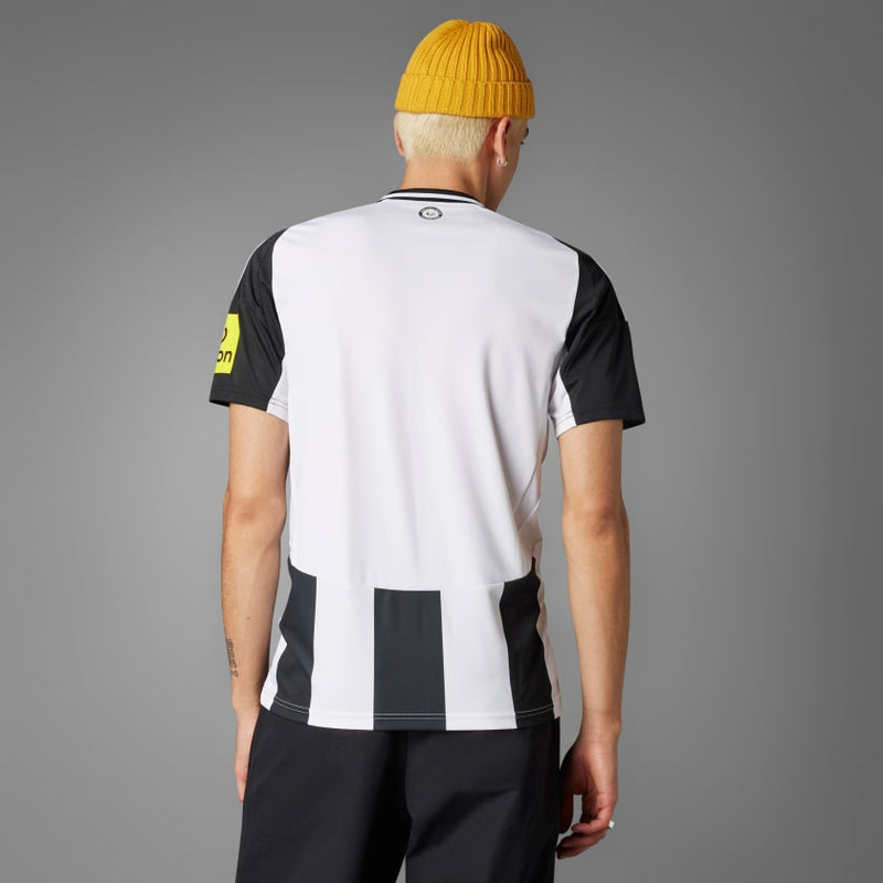 Camisa Newcastle Home 24/25 - Torcedor Adidas Masculino - Preto e Branco