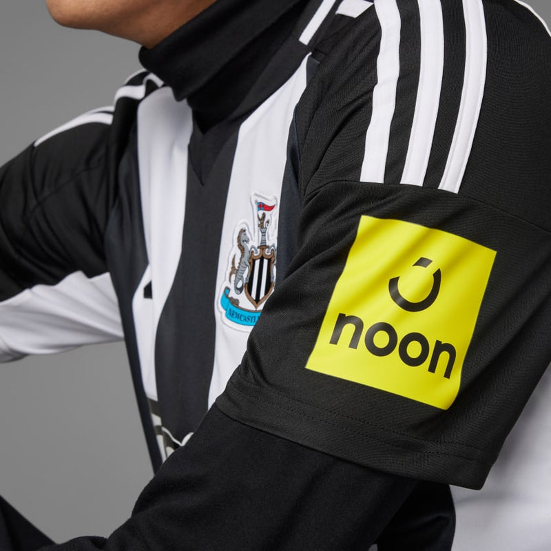 Camisa Newcastle Home 24/25 - Torcedor Adidas Masculino - Preto e Branco