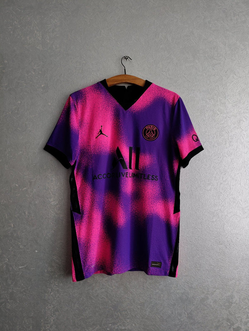 Camisa PSG IV 2020/2021 - Torcedor Jordan - Roxa - Retrô