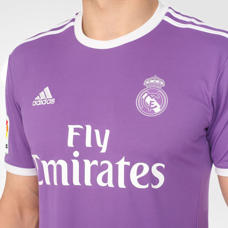 Camisa Real Madrid II 2016/2017 - Adidas - Roxo - Retrô