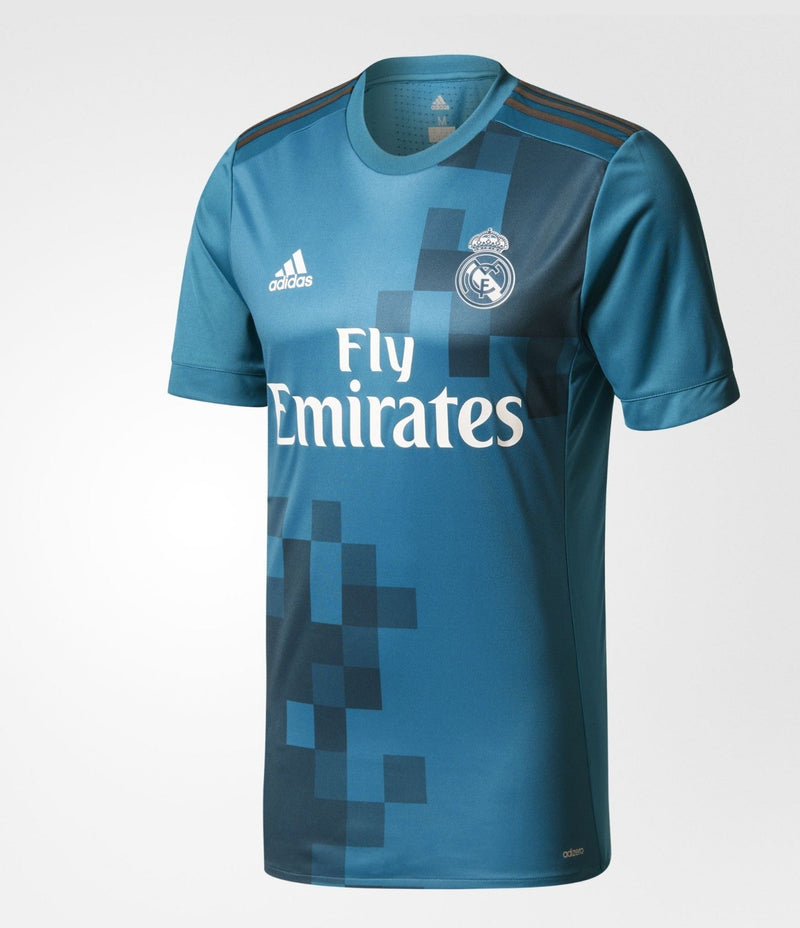 Camisa Real Madrid III 2017/2018 Adidas - Retrô