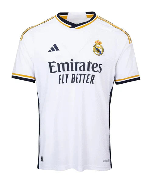 Camisa Real Madrid I 23/24 Torcedor Adidas Masculina - Branco