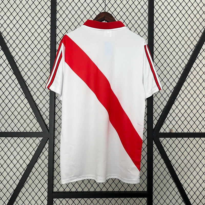 Camisa River Plate I 1998/1999 Adidas - Branca - Retrô