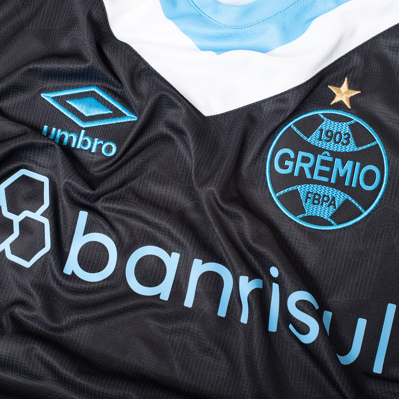 Camisa Grêmio Third 24/25 - Torcedor Umbro Masculino - Preto