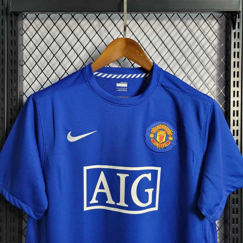 Camisa Manchester United II 2007/2008 - Torcedor Nike Masculina - Preta