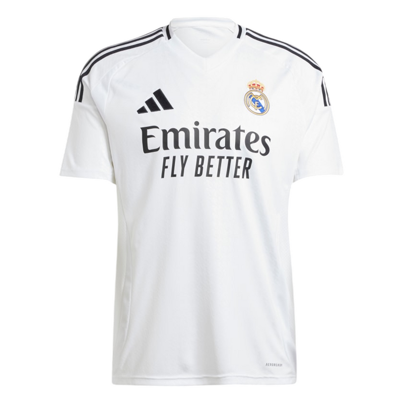 Camisa Real Madrid Home 24/25 - Torcedor Adidas Masculino - Branco