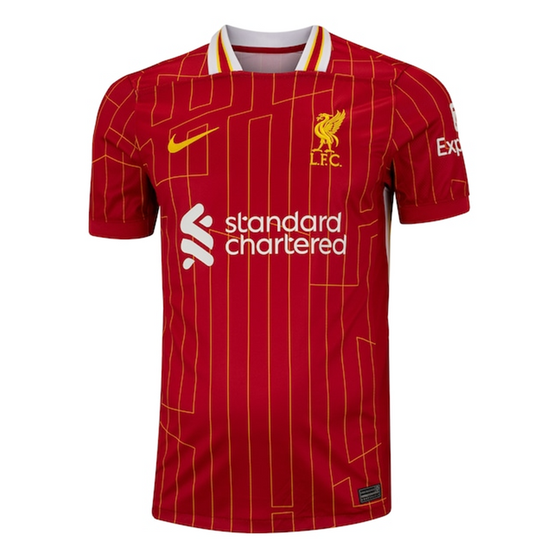 Camisa Liverpool Home 24/25 - Torcedor Nike Masculino - Vermelho