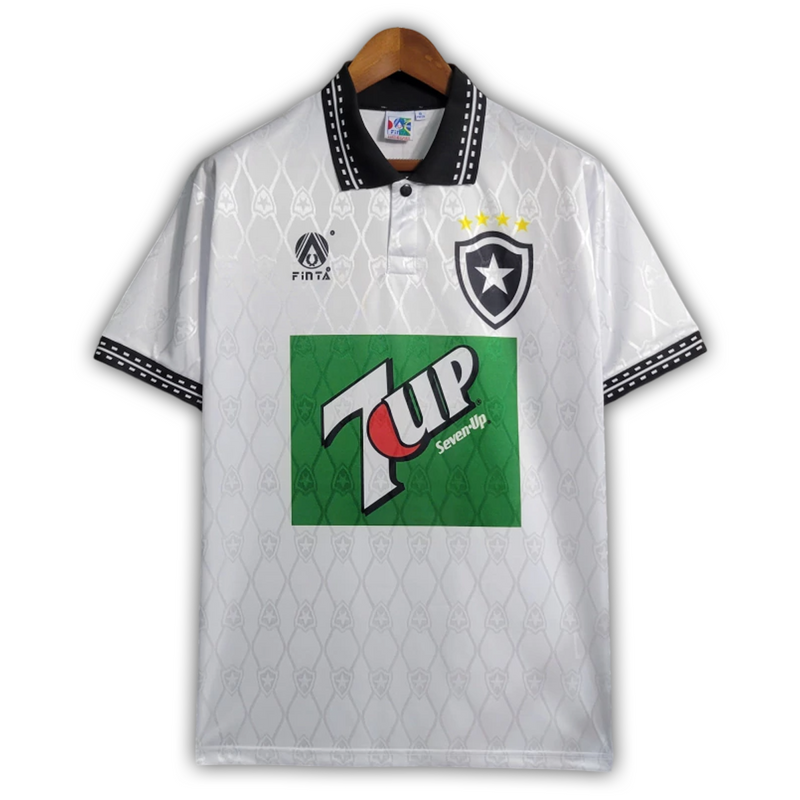 Camisa Botafogo Away 1995/96 - Retrô Finta Masculino - Branco