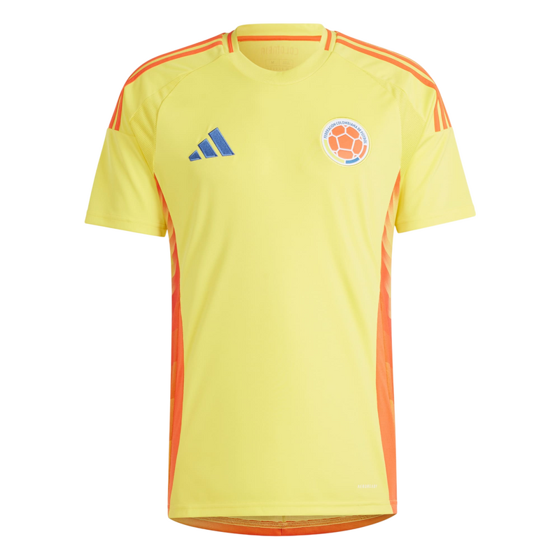 Camisa Colômbia Home 24/26 - Torcedor Adidas Masculino - Amarelo