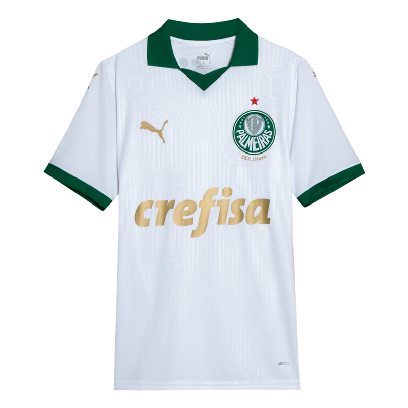 Camisa Palmeiras Away 24/25 - Torcedor Puma Masculino - Branco