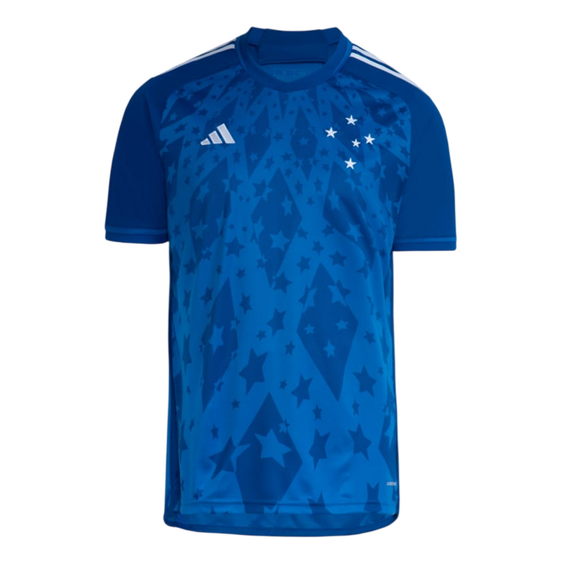 Camisa Cruzeiro Home 24/25 - Torcedor Adidas Masculino - Azul