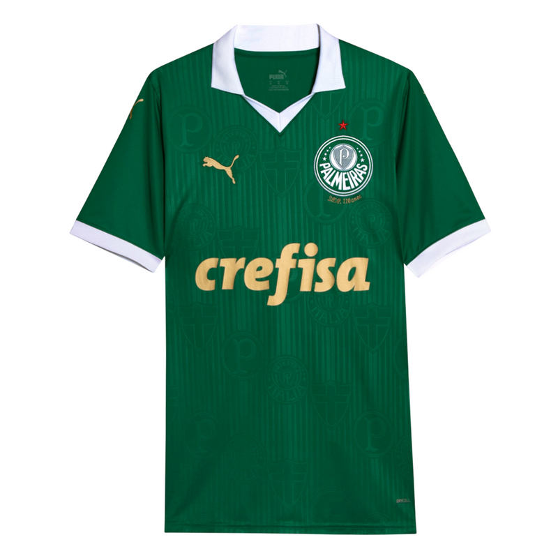 Camisa Palmeiras Home 24/25 - Torcedor Puma Masculino - Verde