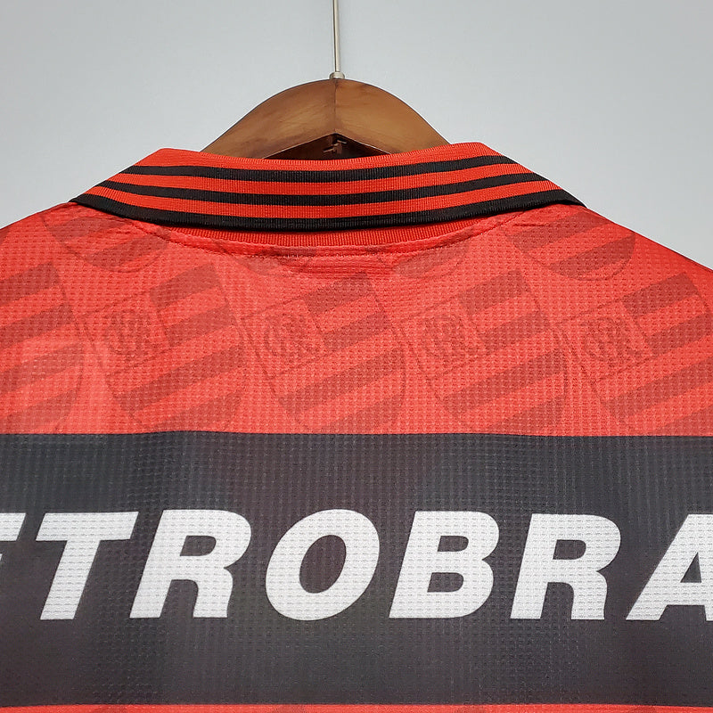 Camisa Flamengo Home 1995/96 - Retrô Umbro Masculino - Vermelho
