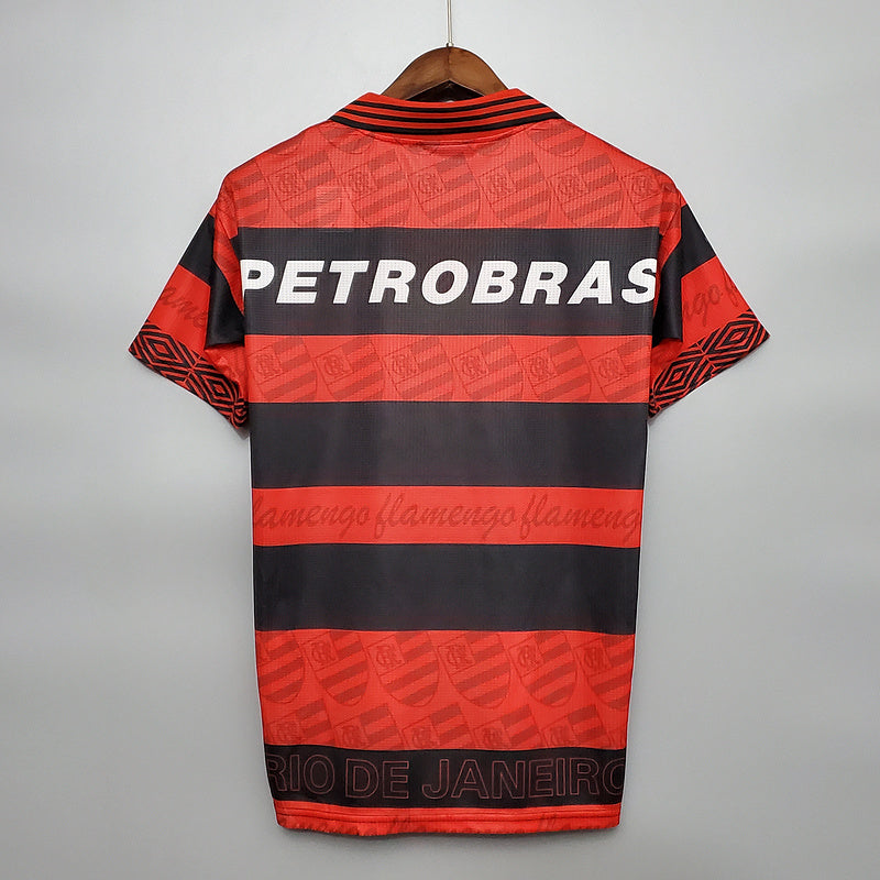 Camisa Flamengo Home 1995/96 - Retrô Umbro Masculino - Vermelho