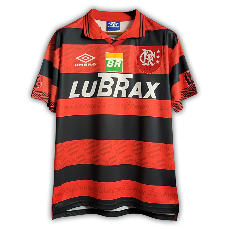 Camisa Flamengo Home 1995/96 - Retrô Umbro Masculino - Vermelho