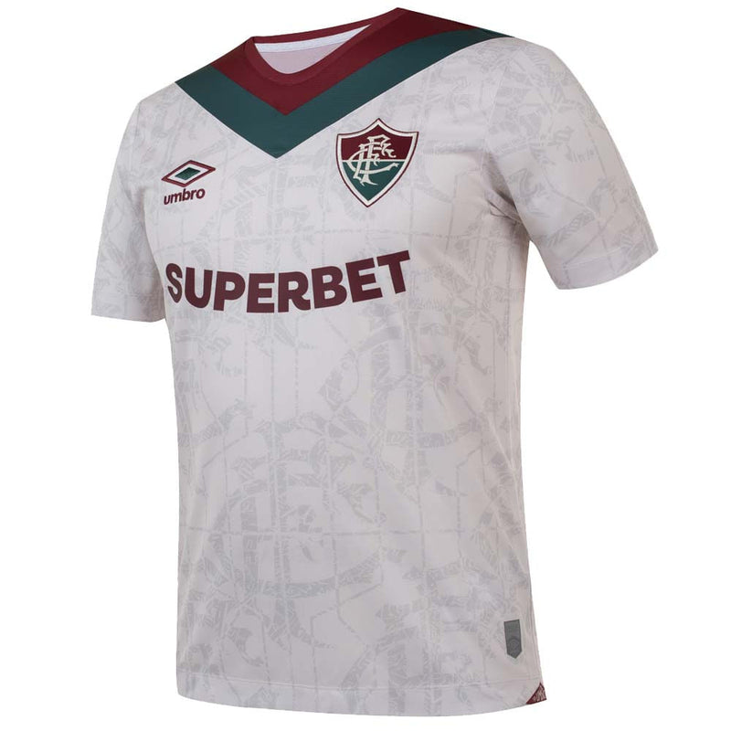 Camisa Fluminense Third 24/25 - Torcedor Umbro Masculino - Cinza