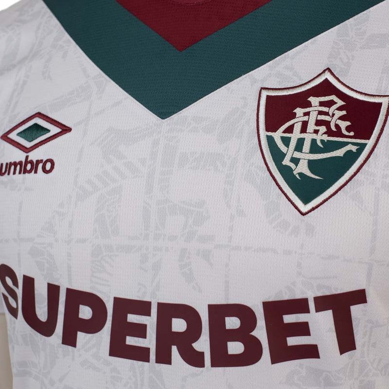 Camisa Fluminense Third 24/25 - Torcedor Umbro Masculino - Cinza