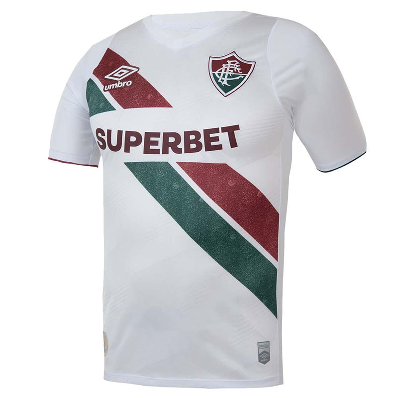 Camisa Fluminense Away 24/25 - Torcedor Umbro Masculino - Branco