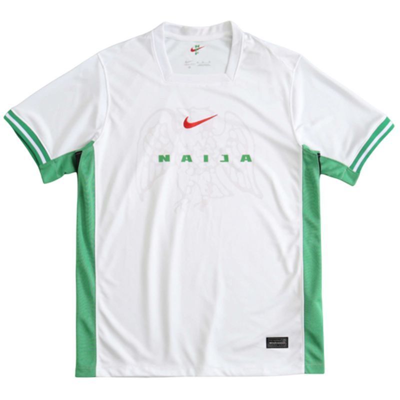 Camisa Nigéria Home 24/26 - Torcedor Nike Masculino - Branco