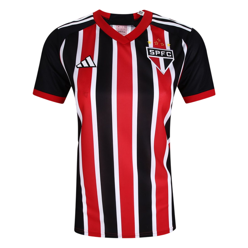 Camisa São Paulo FC Away 23/24 - Feminino Adidas Masculino - Vermelho