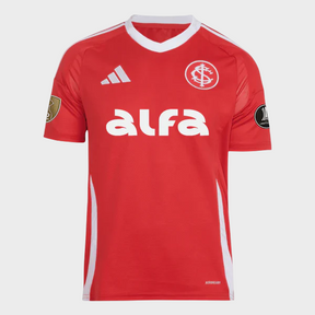Camisa Internacional I 25/26 - Vermelha + Patrocínios