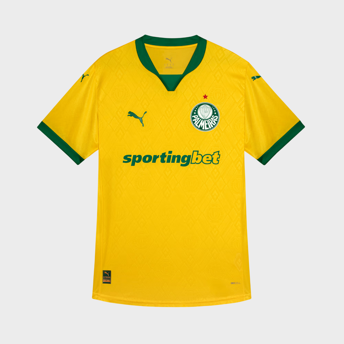 Camisa Palmeiras III 25/26 Jogador Puma - Amarela
