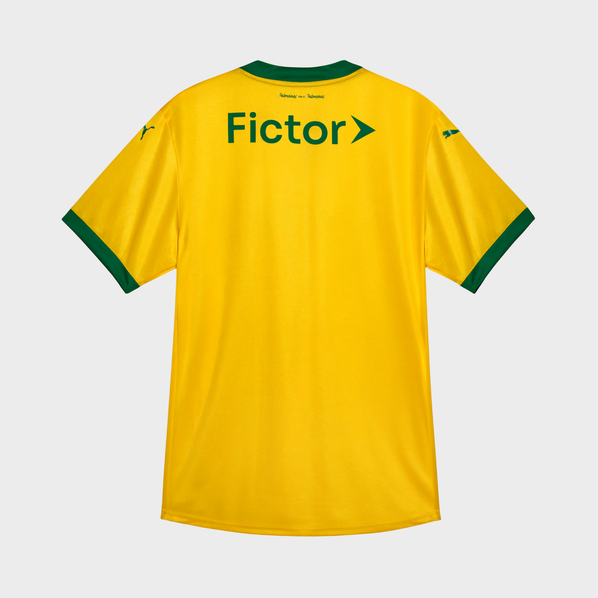 Camisa Palmeiras III 25/26 Jogador Puma - Amarela