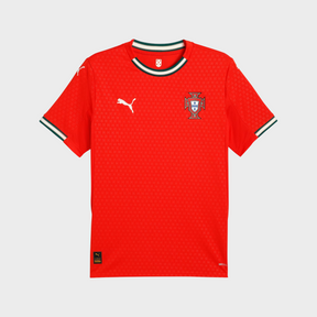 Camisa Portugal I 25/26 - Torcedor Puma Masculina - Vermelha