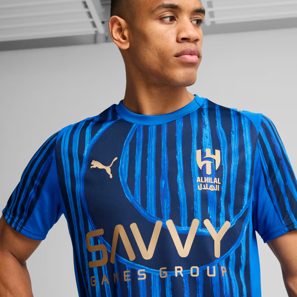 Camisa Al-Hilal KIDSUPER - Torcedor Puma Masculina - Azul