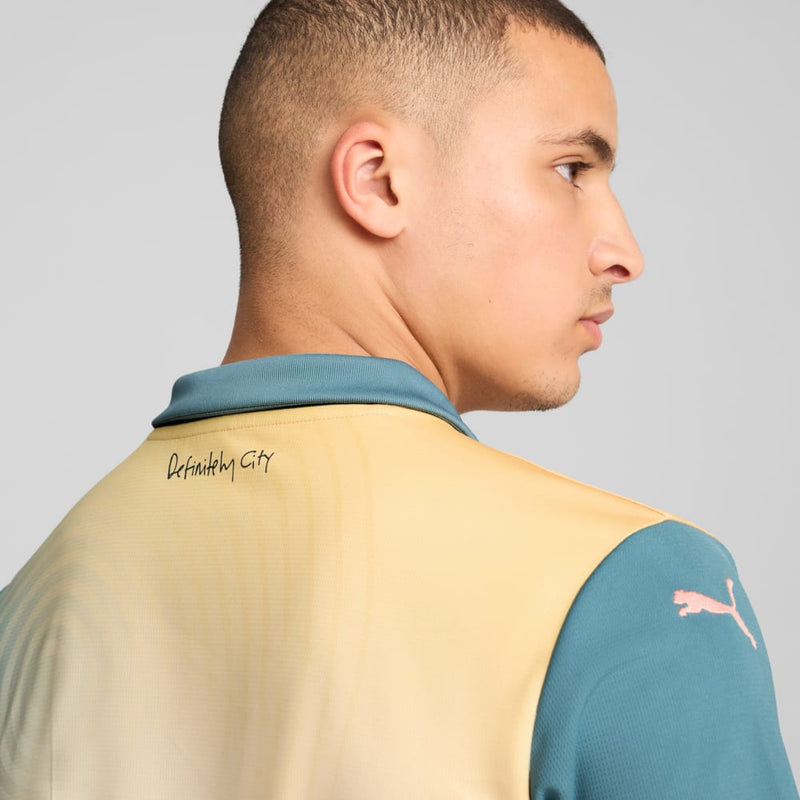 Camisa Manchester City Fourth 24/25 - Torcedor Puma Masculino - Bege