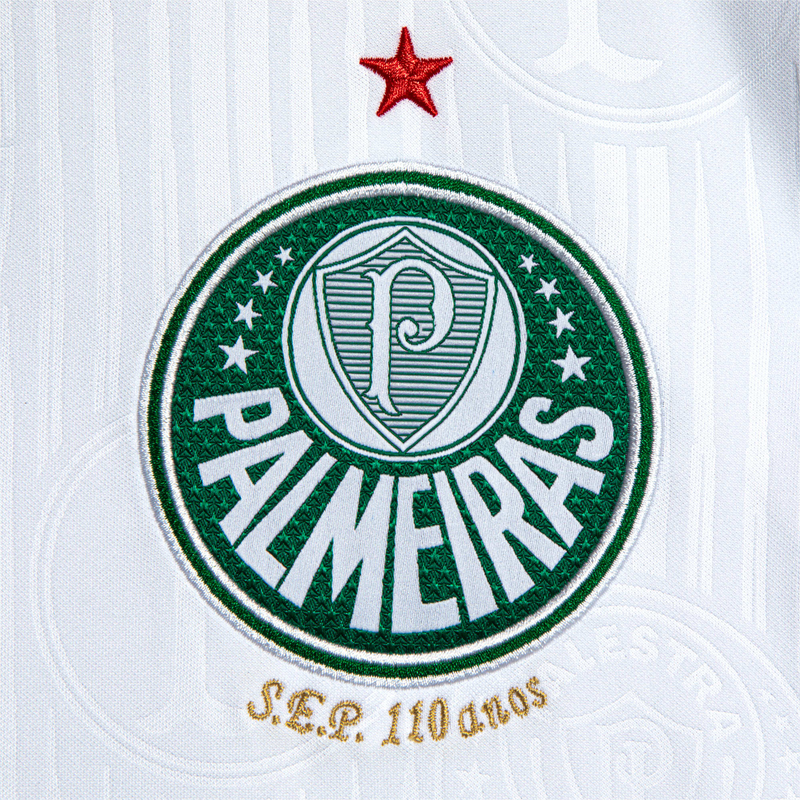 Camisa Palmeiras Away 24/25 - Torcedor Puma Masculino - Branco