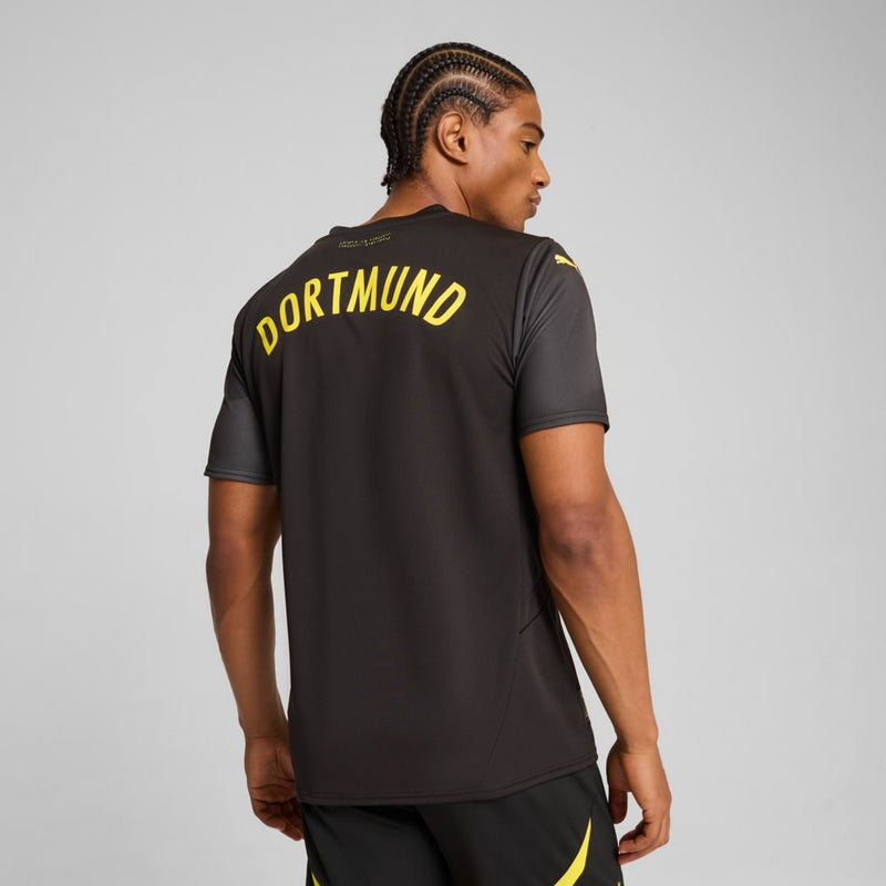 Camisa Borussia Dortmund Away 24/25 - Torcedor Puma Masculino - Preto