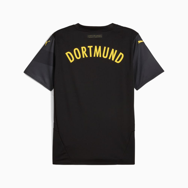 Camisa Borussia Dortmund Away 24/25 - Torcedor Puma Masculino - Preto